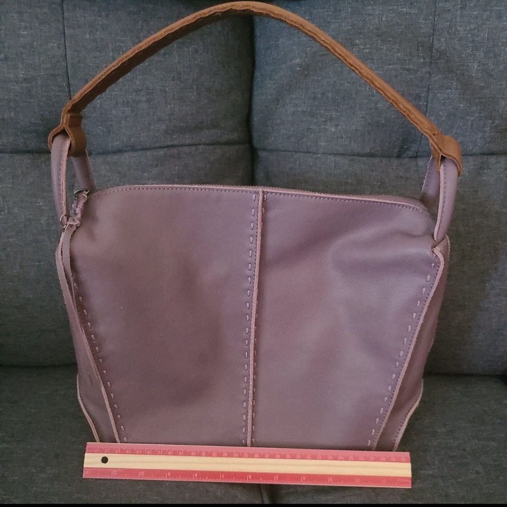 The Sak Los Feliz Lavender Leather Handbag